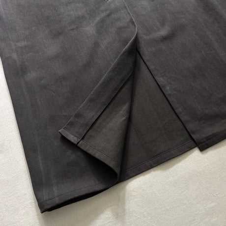 墨染ツイル5分袖ロングワンピース 322530 / HAVERSACK ハバーサック