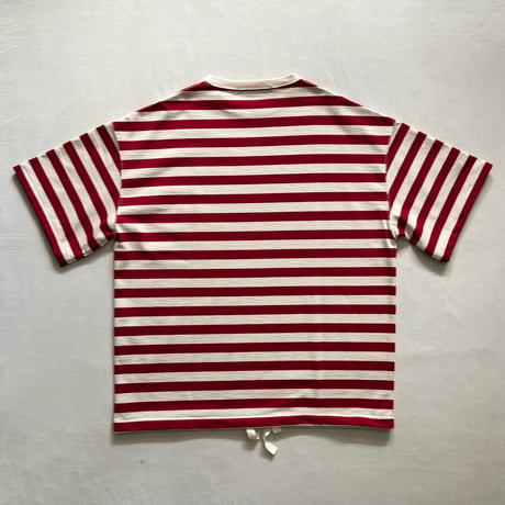 度詰天竺ボーダー 半袖Tシャツ 812624 / HAVERSACK ハバーサック