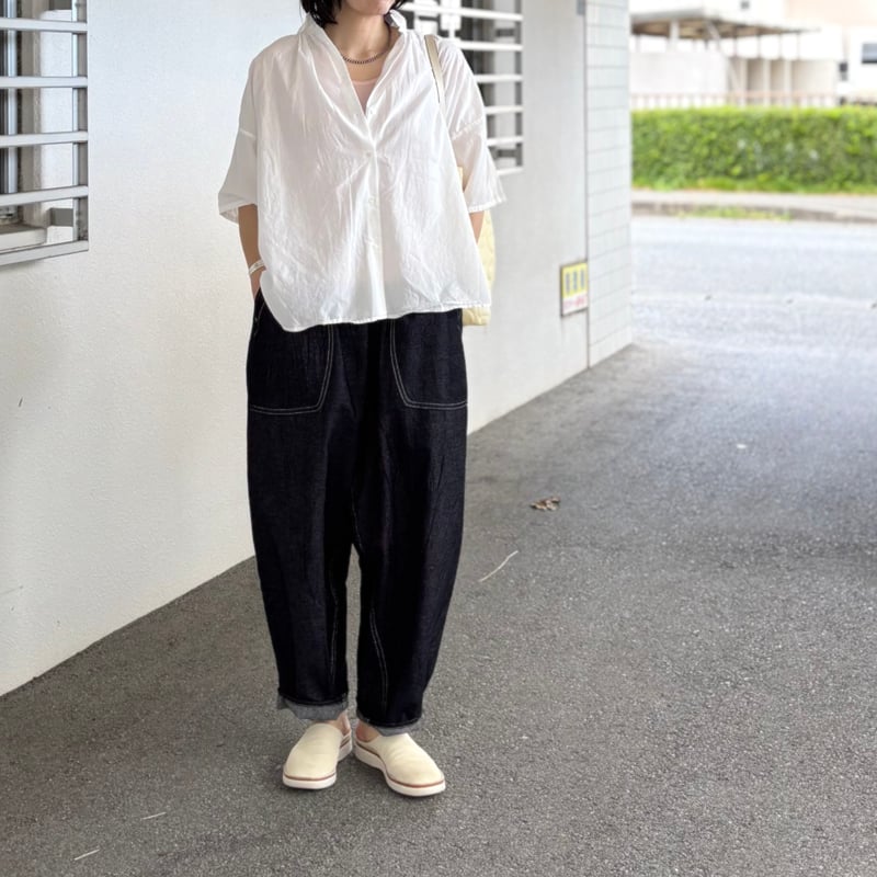 INDIGO やましたパンツ / tamaki niime タマキニイメ | e-shop/E