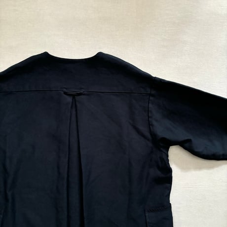 MOLESKIN NO COLLAR SHIRT JACKET (DARK NAVY) PC-019-2936 / Porter Classic ポータークラシック