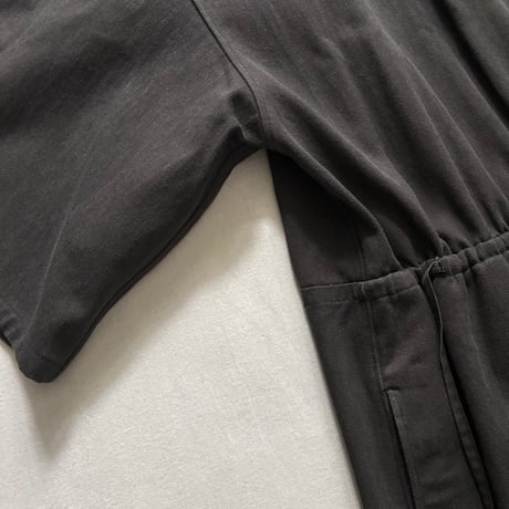 墨染ツイル5分袖ロングワンピース 322530 / HAVERSACK ハバーサック