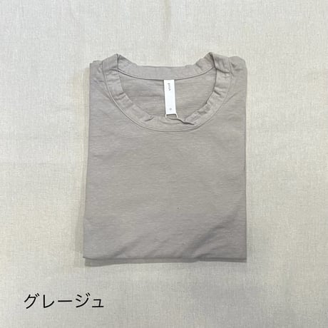 1/30 リサイクルムラ糸天竺 フレアプルオーバー  P90475 / prit