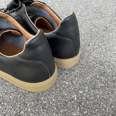 GERMAN MILITARY TRAINER (BLACK) 1703LD / REPRODUCTION OF FOUD リプロダクションオブファウンド