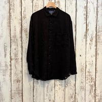 J7133 スカシモヨウロングスリーブシャツ 1016611 / BLUE BLUE JAPAN ブルーブルージャパン
