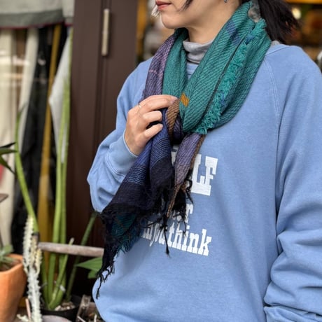roots shawl SMALL WS TQ-PL-881 / tamaki niime タマキニイメ