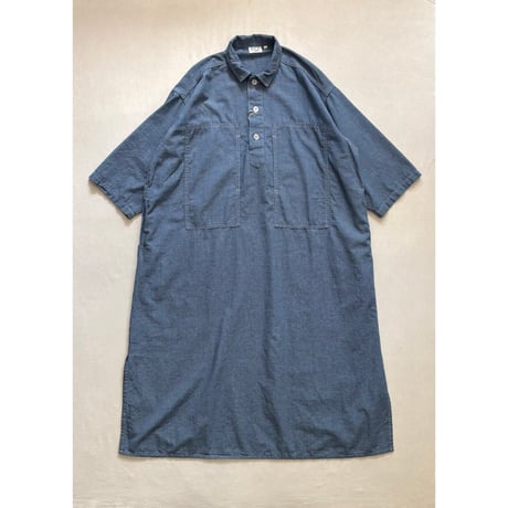 THREE - QUARTER SLEEVE PULLOVER DRESS 00-9551 / orSlow オアスロウ