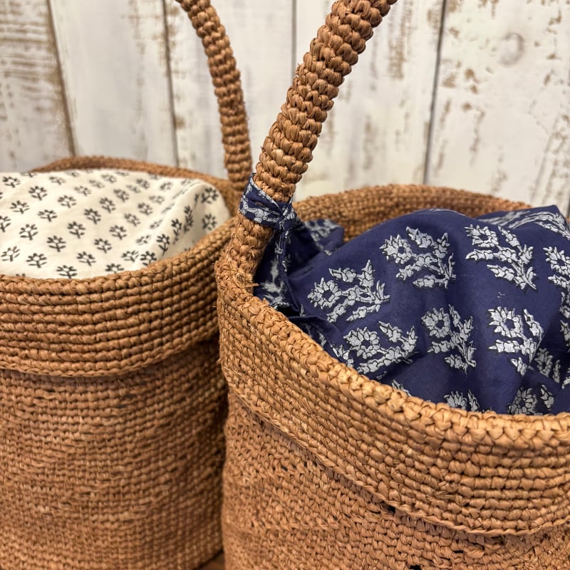 【美品】maison de soil メゾンドソイル　RAFFIA BAG maison de soil メゾンドソイル RAFFIA BAG – delaube.jp