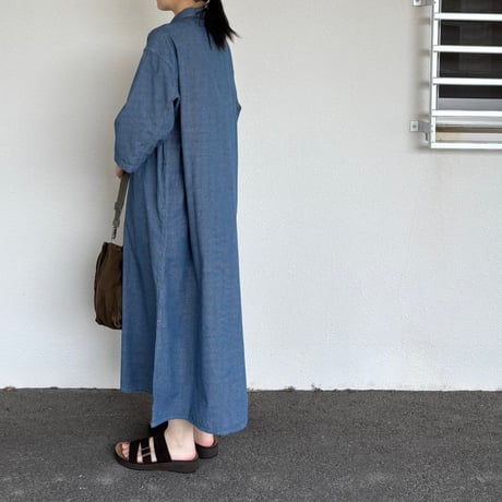 THREE - QUARTER SLEEVE PULLOVER DRESS 00-9551 / orSlow オアスロウ