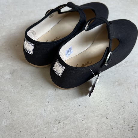 SANDALIA ALTA T STRAP LINEN (55263 ADULT SOLID) / LA CADENA