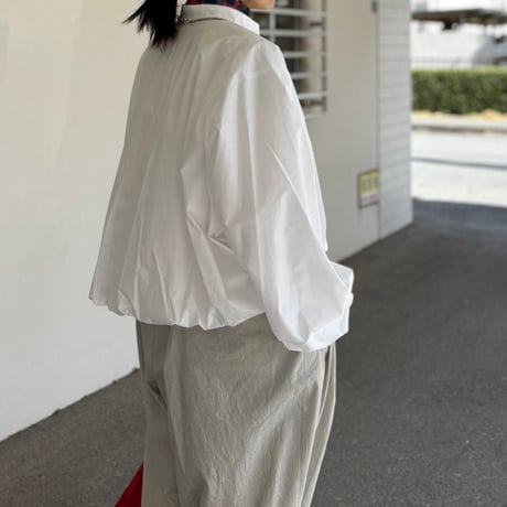 80タイプライタースタンドカラーボリュームシャツ 622621 / HAVERSACK ハバーサック