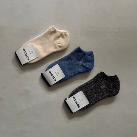 WASHI PILE SHORT SOCKS R1512 / ROTOTO ロトト