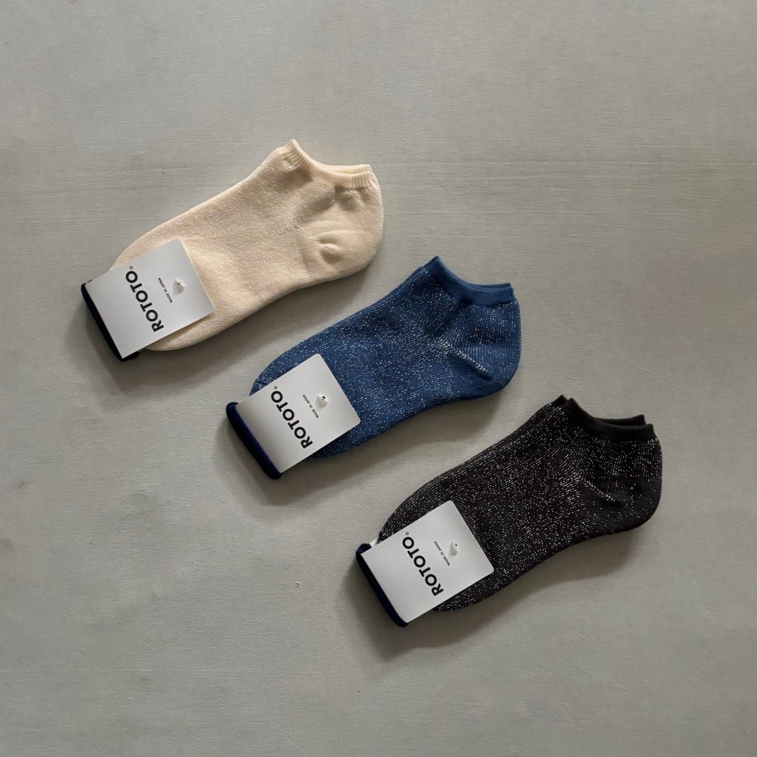 WASHI PILE SHORT SOCKS R1512 / ROTOTO ロトト | e-s