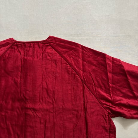 QUILTED COTTON SILK RAGLAN STRING JACKET NMDS25542 / maison de soil メゾンドソイル