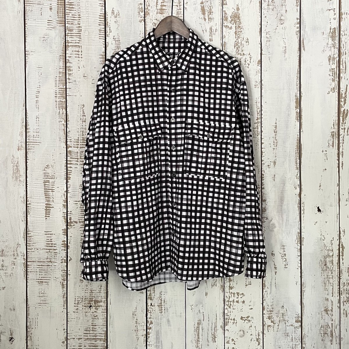 ROLL UP 水彩 GINGHAM SHIRT PC-016-2215 / Porter C...