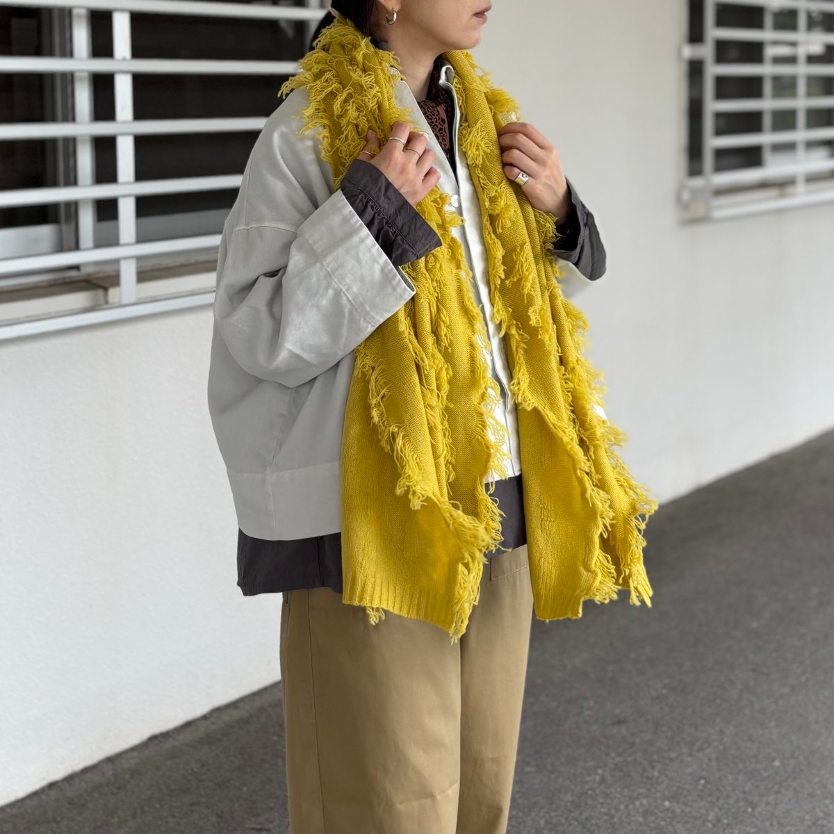 ラム フリンジストール 252-7933 / homspun ホームスパン | e-shop/