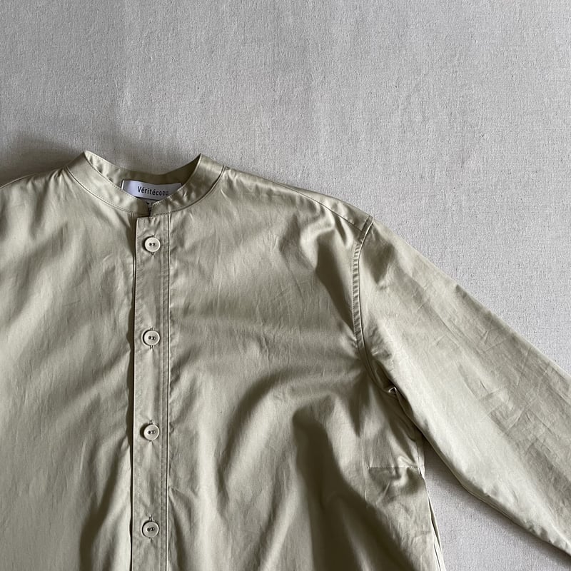 サイドプリーツロングシャツ VC-2455 / Veritecoeur | e-shop/E- サイドプリーツロングシャツ VC-2455 / Veritecoeur | e-shop/E-
