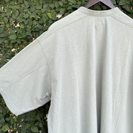 OE JERSEY SS HENLEY TEE AM-2313006 / ARMY TWILL