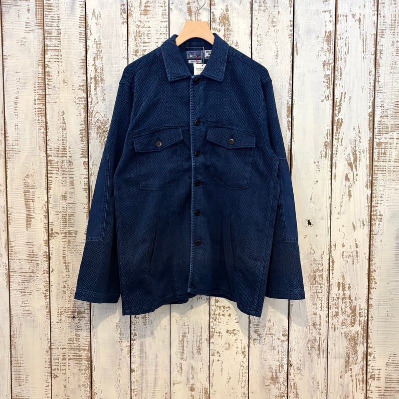 BLUEBLUEJAPAN　ブルーブルー　カゴゾメ プリマロフト　コート BLUE BLUE JAPAN2020 FALL&WINTER COLLECTION | 聖林公司