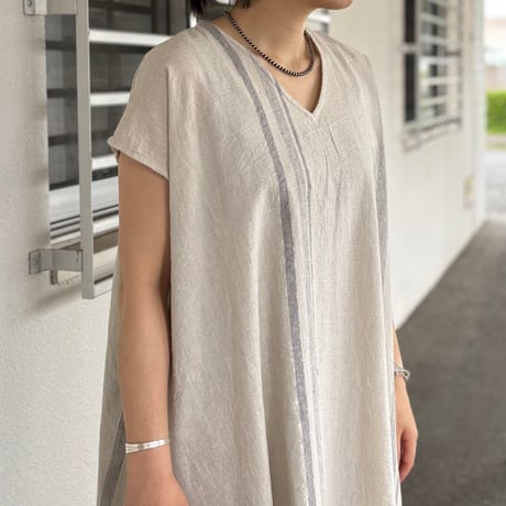 廻 fuwa-T LONG 濃淡 廻FWA濃 372371 / tamaki niime タマキニイメ