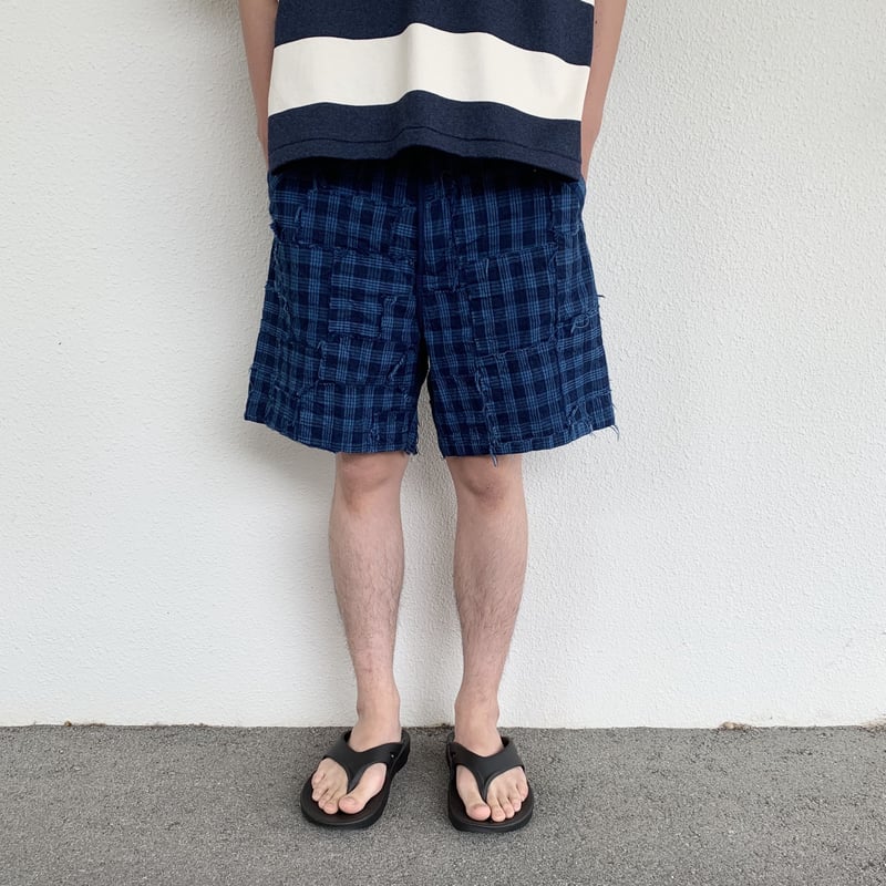 PALAKA PATCHWORK SHORTS / Porter Classic | e-s PALAKA PATCHWORK SHORTS / Porter Classic | e-s