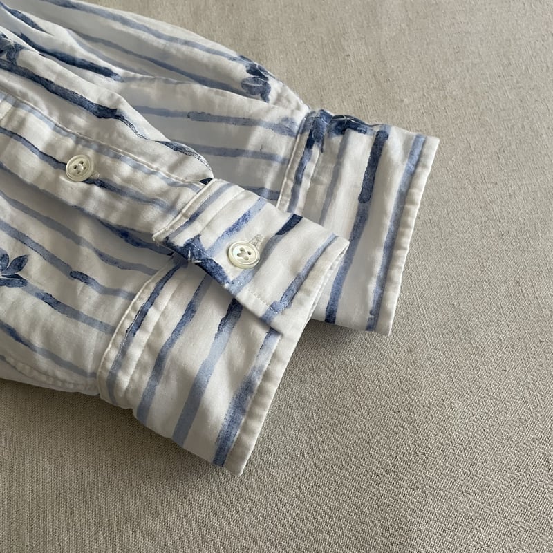 ROLL UP 水彩 STRIPE SHIRT PC-016-2216 / Porter Cl ROLL UP 水彩 STRIPE SHIRT PC-016-2216 / Porter Cl