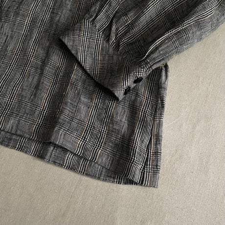 Linen Check プルオーバーブラウス 13137103 / Vlas Blomme ヴラスブラム