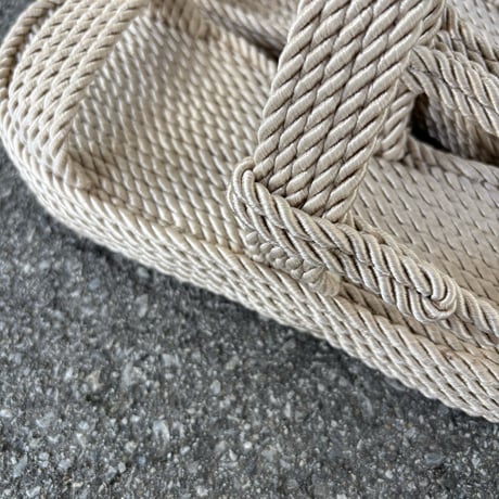 HEEL STRAP LOPE SANDAL (BEIGE) NNKA2501 / NAKOA ナコア
