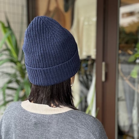 J7183 リサイクルカシミア ビーニー 1016668  / BLUE BLUE JAPAN ブルーブルージャパン