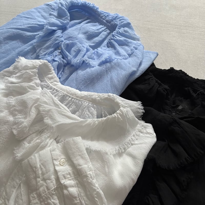 フリルブラウス LTD-187 / Veritecoeur ヴェリテクール | e-shop/