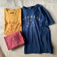 BEES B アンカー ショートスリーブ TEE 1008882/ BLUE BLUE　ブルーブルー