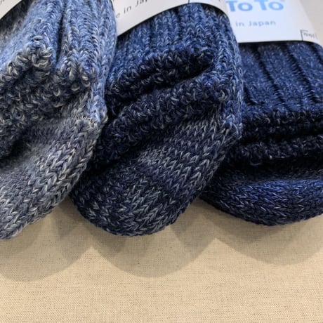 DENIM TONE SOCKS R1188 / ROTOTO