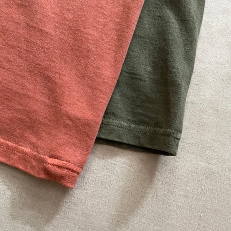 5.6oz BASIC T-SHIRT PIGMENT 80480021021 / Nigel Cabourn ナイジェルケーボン