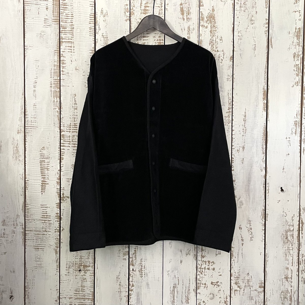 CORDUROY MOLESKIN HYBRID CARDIGAN PC-018-1977 / CORDUROY MOLESKIN HYBRID CARDIGAN PC-018-1977 /