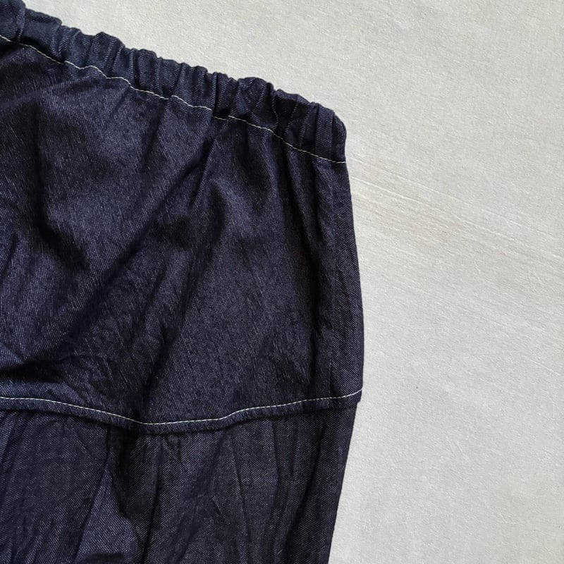 indigo nica pants HOSO / tamaki niime タマキニイメ |