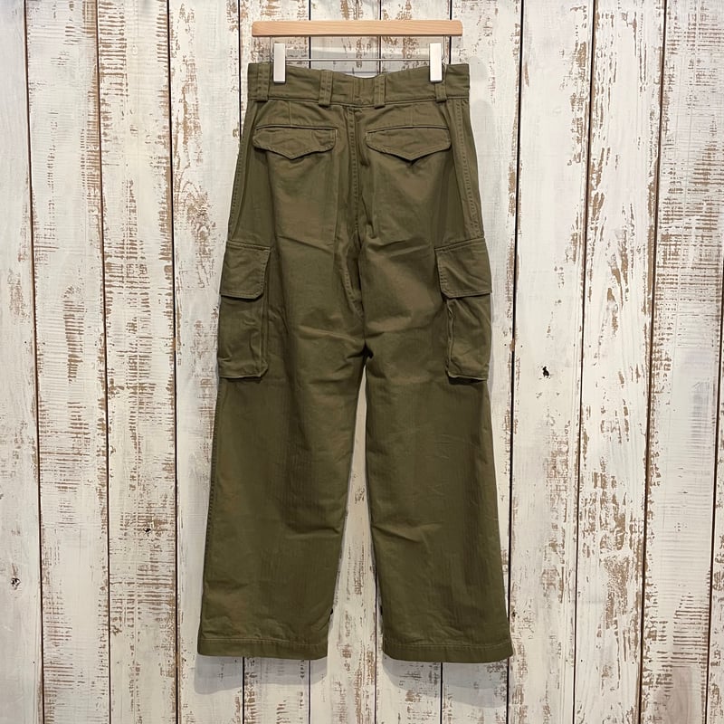 M-47 FRENCH ARMY CARGO PANTS (ARMY GREEN) 03-52