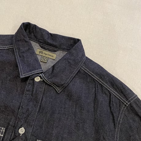 UTILITY SHIRT TYPE2 10oz DENIM 80480010015 / Nigel Cabourn