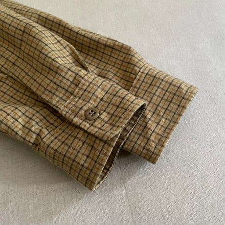 Feel Sun Half (Check Flannel) SF-232059 / SASSAFRAS