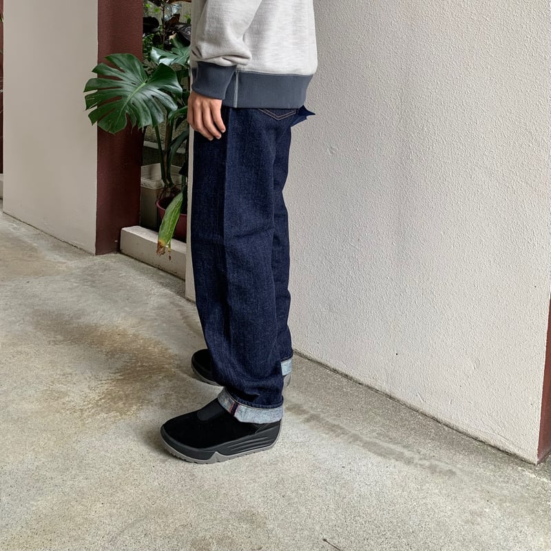 PP01 セルビッチデニム スリムストレートジーンズ 1004809 / BLUE BLUE 