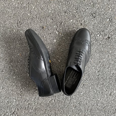 TR-004 WING TIP (BLACK) / TRAVELSHOES by chausser トラベルシューズバイショセ