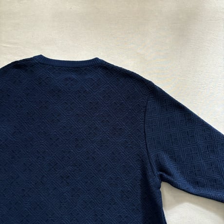 KOGIN KNIT CREWNECK (NAVY) PC-051-3050 / Porter Classic ポータークラシック