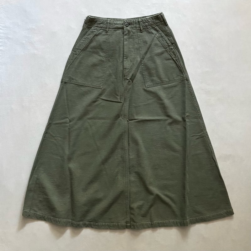 最終値下げ　オアスロウ orslow スカート FATIGUE SKIRT 00-4204 / orSlow オアスロウ | e-shop/E