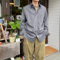 NEW MEDICAL SHIRT SALT&PEPPER 80470010051 / Nigel Cabourn
