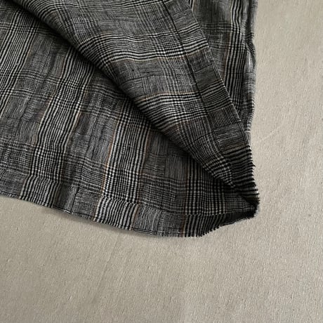 Linen Check プルオーバーブラウス 13137103 / Vlas Blomme ヴラスブラム