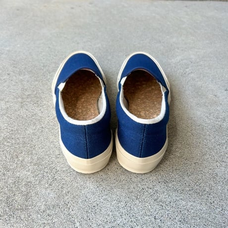 SLIP ON (NATURAL INDIGO) / DOEK