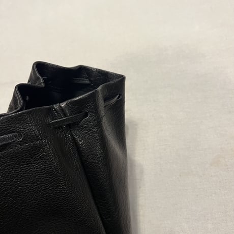 GOAT LEATHER KINCHAKU SHOULDER BAG MC1027  / MASTER&Co.