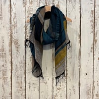 roots shawl MIDDLE WM TQ-KH-1189 / tamaki niime タマキニイメ