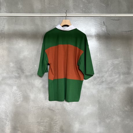 Light Weight Rugby Collar H/S Shirts / BARBARIAN