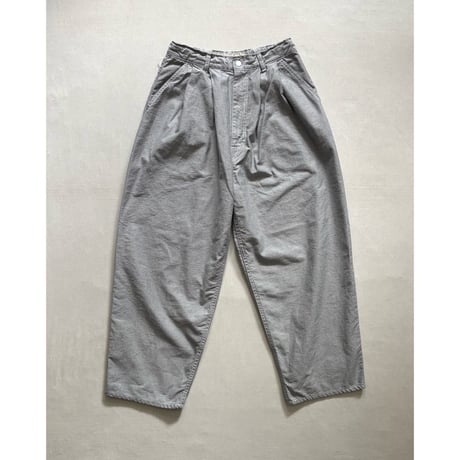 9OZデニム タックパンツ 2026spring67 / ARTE POVERA アルテポーヴェラ