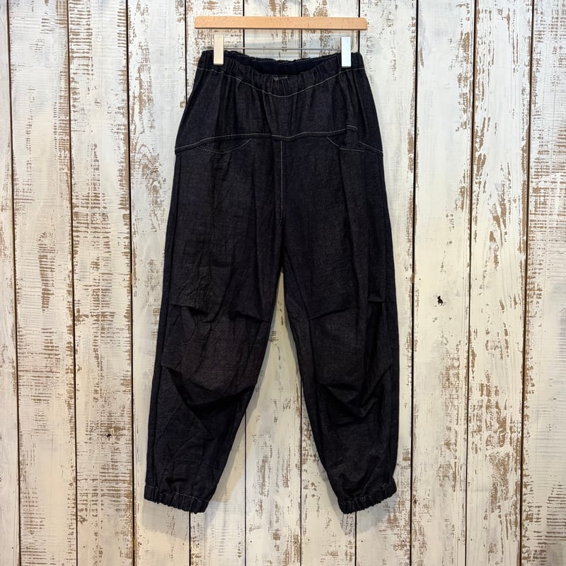 indigo nica pants HOSO / tamaki niime タマキニイメ |
