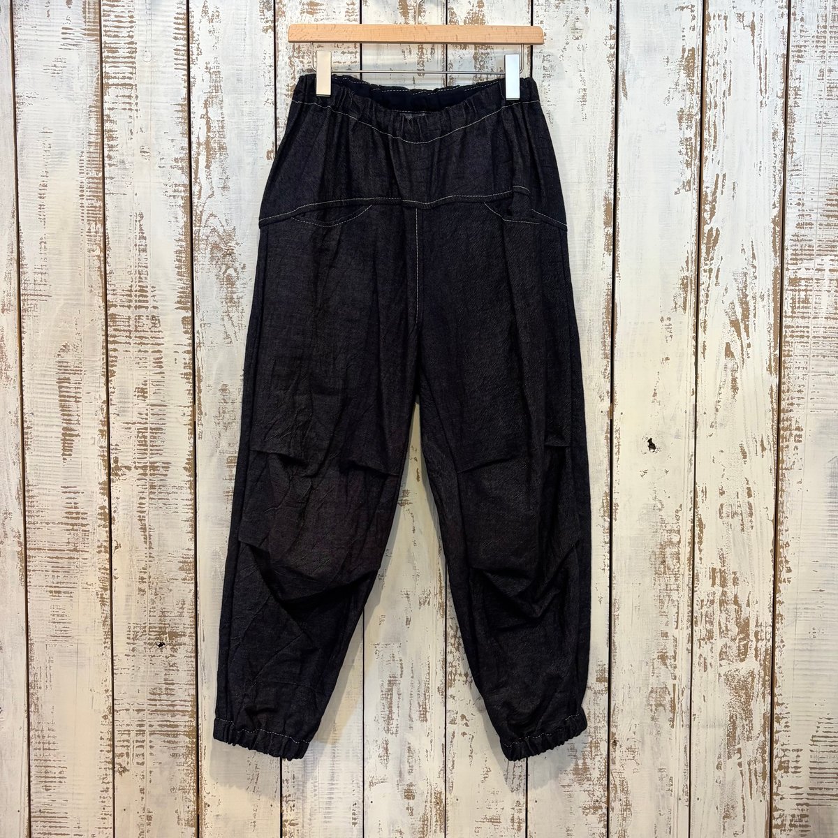 indigo nica pants HOSO / tamaki niime タマキニイメ |